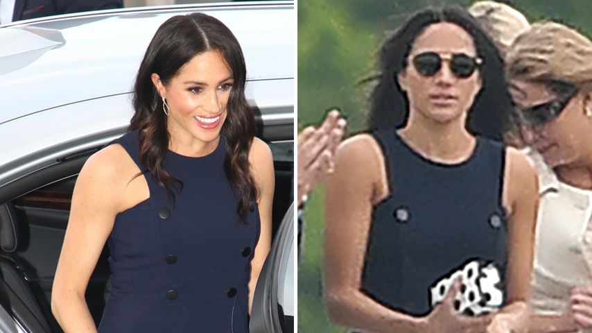 Dieses Kleid trug Meghan schon bei erstem Auftritt mit Harry