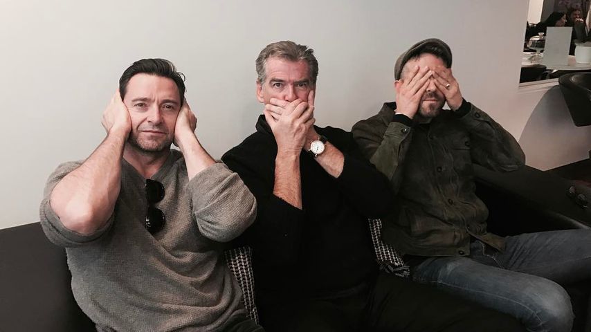 Hugh Jackman, Pierce Brosnan und Ryan Reynolds