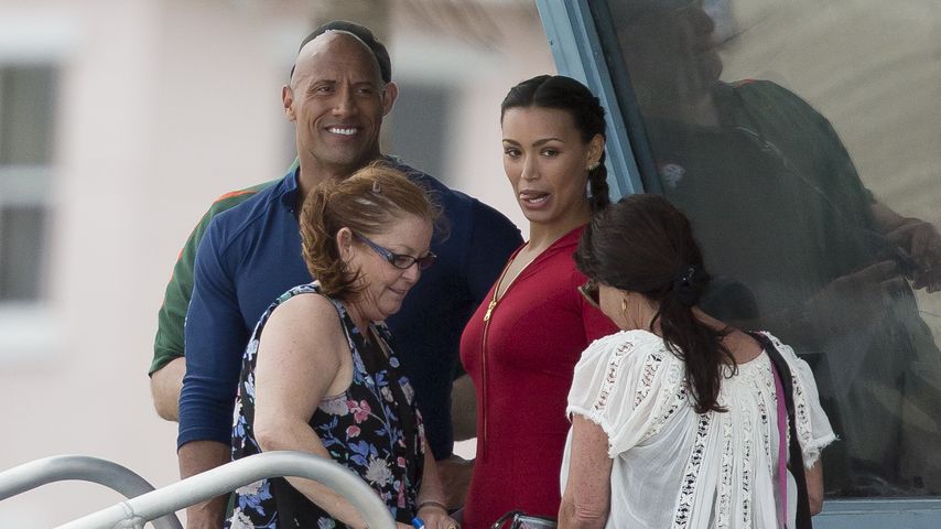 Dwayne "The Rock" Johnson und Ilfenesh Hadera