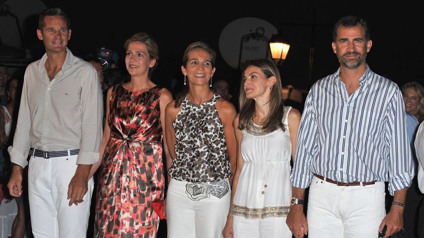 Prinzessin Letizia, Prinz Felipe von Spanien und Cristina von Spanien