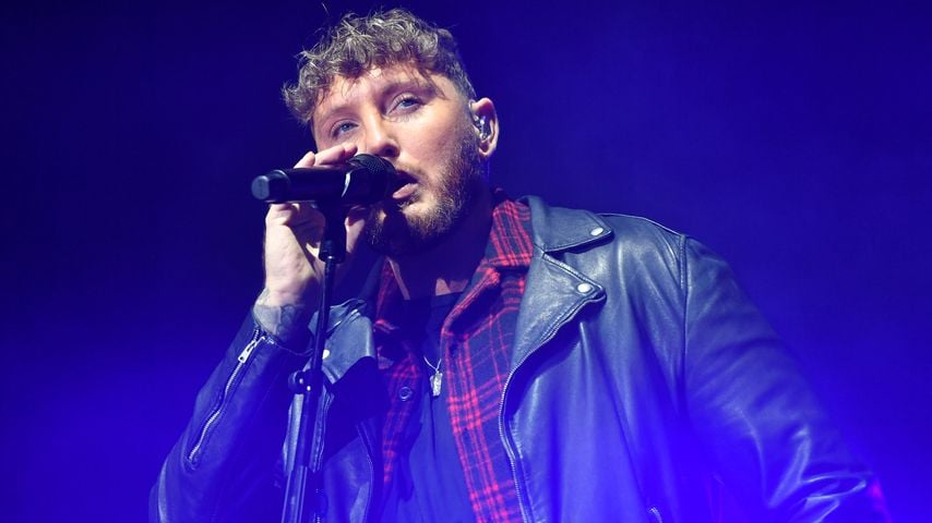 James Arthur bei einem Konzert in Birmingham 2021