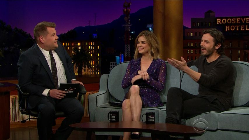 Lucy Hale, James Corden und Casey Affleck