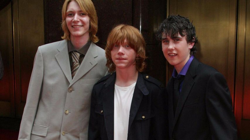 Rupert Grint, James Phelps und Matthew Lewis