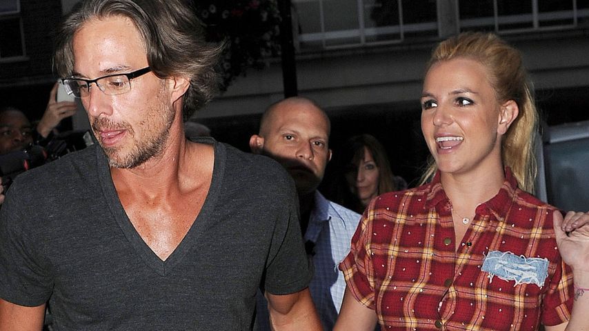Jason Trawick und Britney Spears 2011