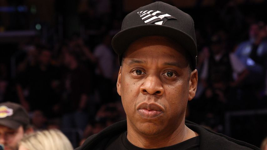 Jay-Z im April 2016 bei einem Basketball-Spiel in Los Angeles