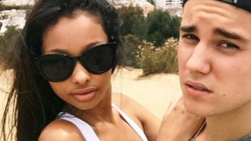 Jayde Pierce mit Justin Bieber
