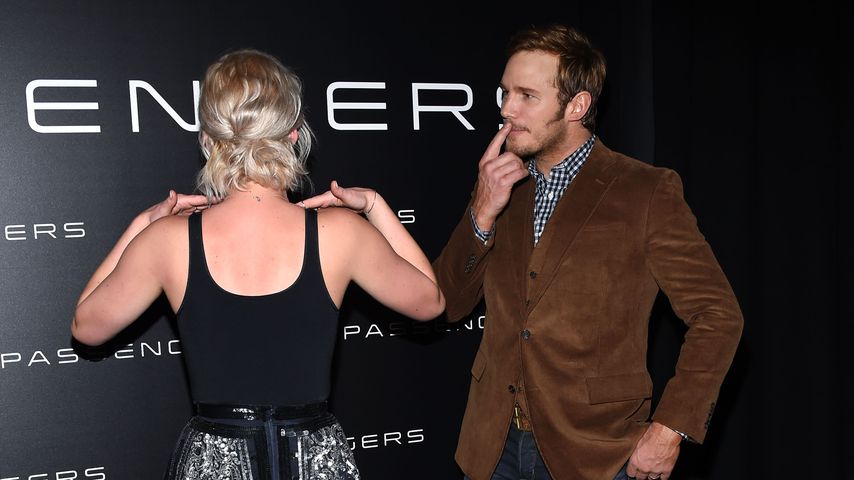 Jennifer Lawrence und Chris Pratt bei der CinemaCon 2016