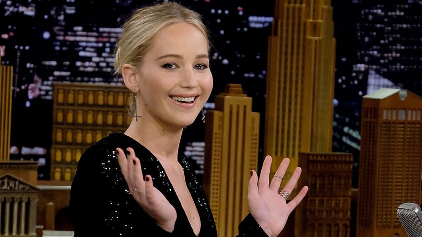 Jennifer Lawrence bei Jimmy Fallon