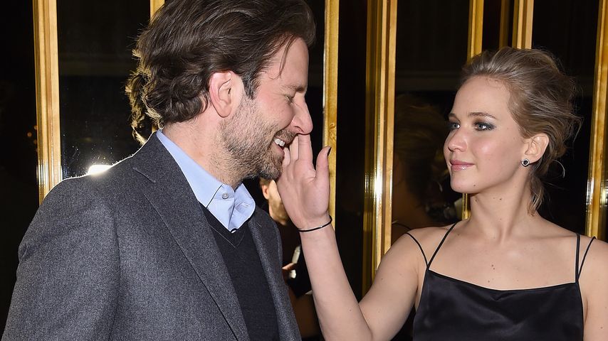 Jennifer Lawrence und Bradley Cooper
