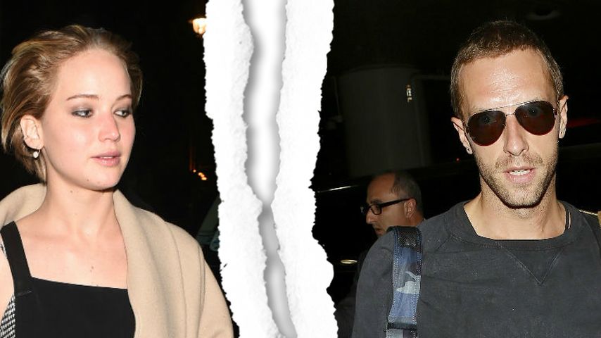 Jennifer Lawrence und Chris Martin