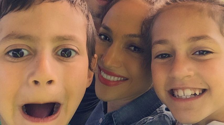 Marc Anthony, Maximilian David Muñiz und Emme Maribel Muñiz
