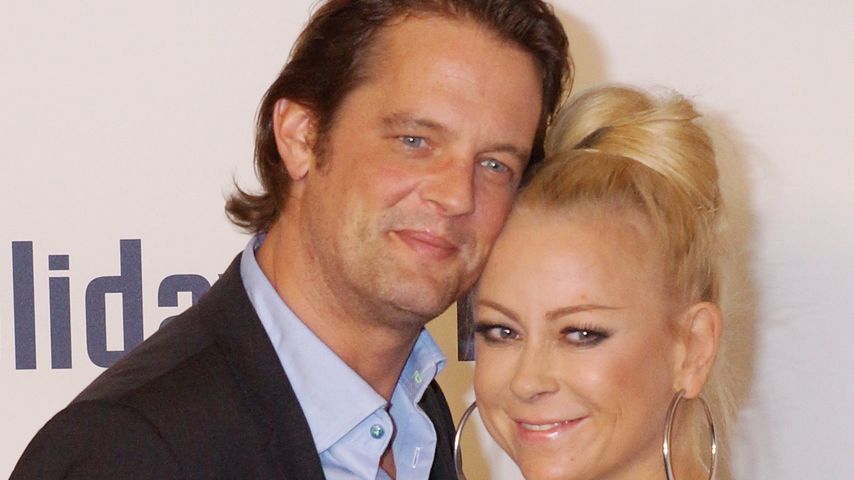 Jenny Elvers und Steffen von der Beeck auf der "Holiday on Ice"-Premiere in Hamburg