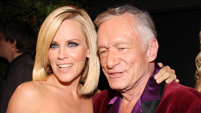 Jenny McCarthy und Hugh Hefner in Los Angeles 2008