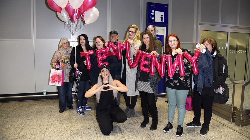 Jennifer Frankhauser mit ihren Fans