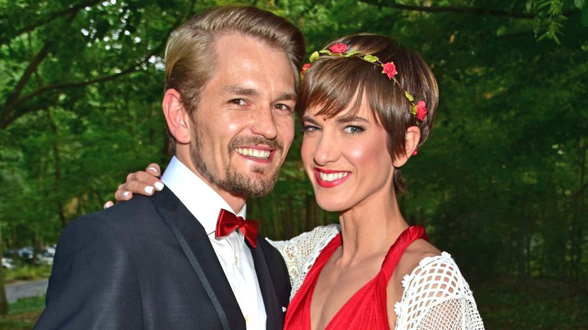 Jens Ackermann und Isabell Horn bei der Hochzeit von Sila Sahin