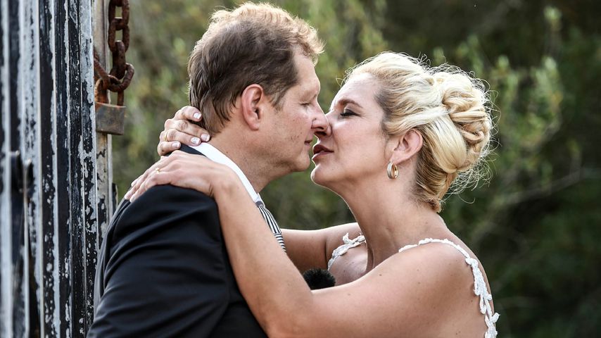 Jens und Daniela Büchner bei ihrer Hochzeit