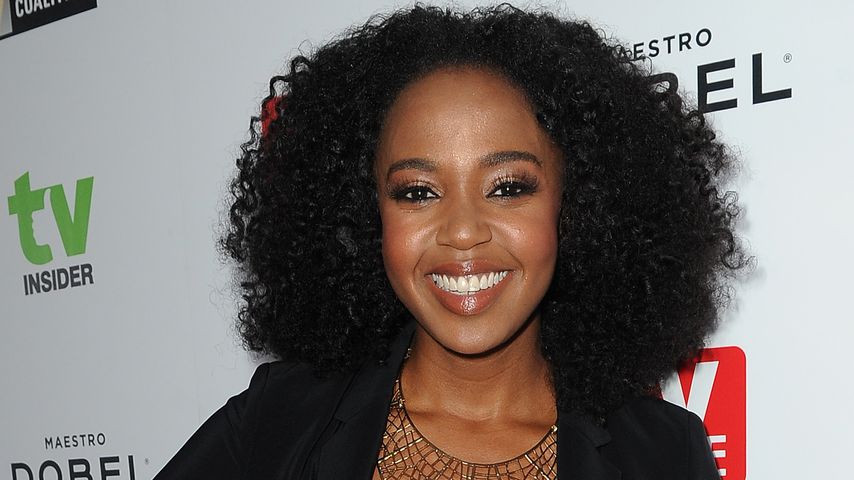 Jerrika Hinton in West Hollywood