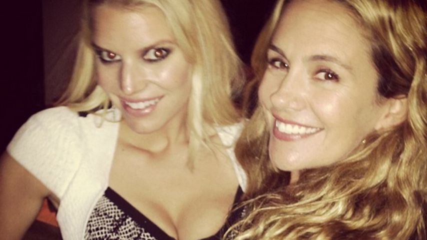 Jessica Simpson und CaCee Cobb