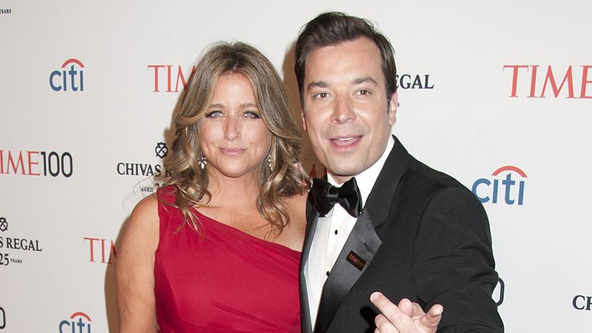 Jimmy Fallon mit Nancy Juvonen bei einer Gala im Jahr 2013 in New York