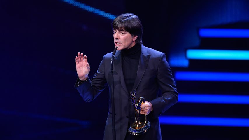 Joachim Löw bei seiner Bambi-Dankesrede