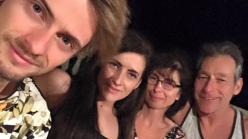 Jörn Schlönvoigt mit seiner Familie