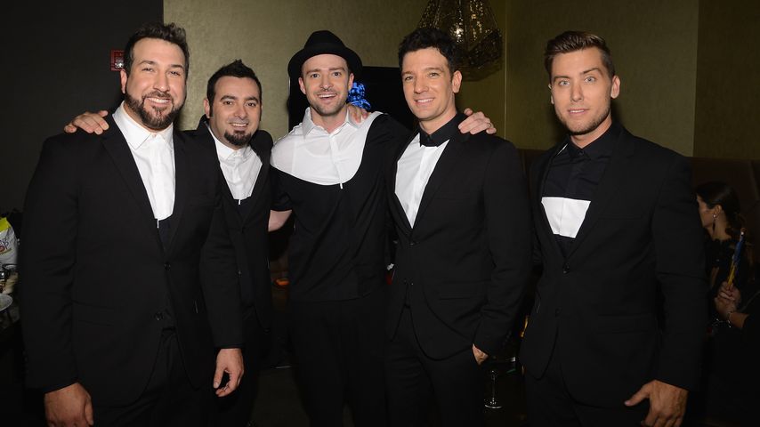 Joey Fatone, Chris Kirkpatrick, Justin Timberlake, JC Chasez und Lance Bass bei den "MTV Video Music