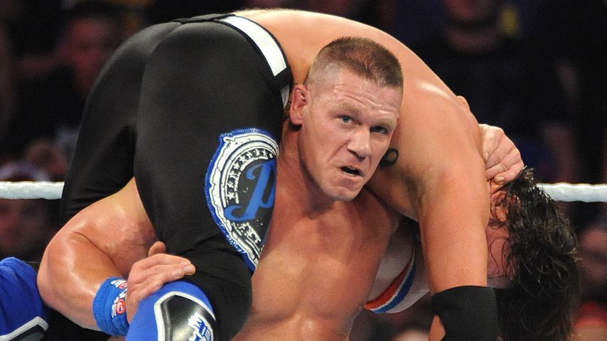 John Cena und Aj Styles beim Summerslam 2016