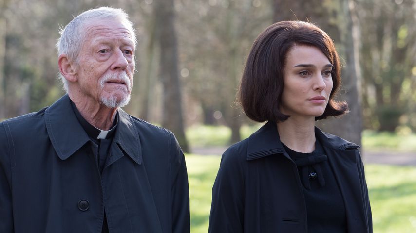 John Hurt und Natalie Portman in "Jackie"