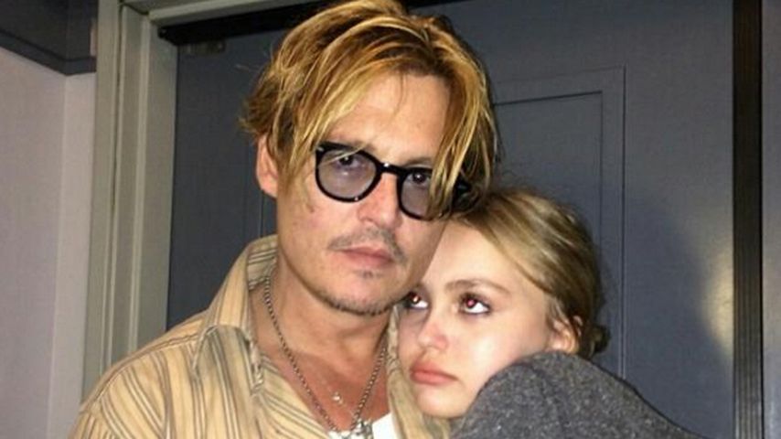 Johnny Depp und Lily-Rose Depp