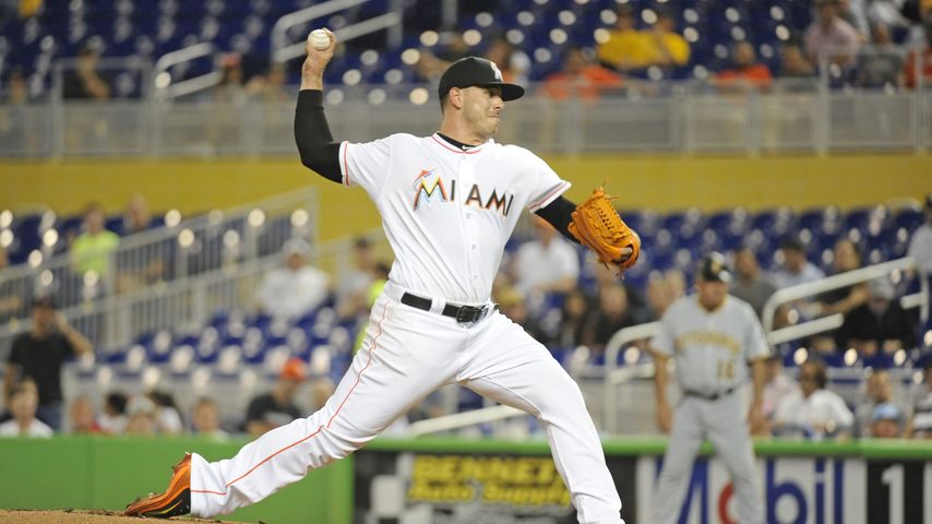 Jose Fernandez bei einem Baseball-Match