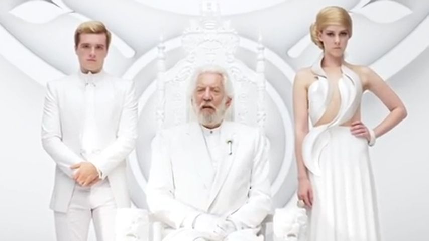 Hunger Games, Jena Malone, Josh Hutcherson und Donald Sutherland