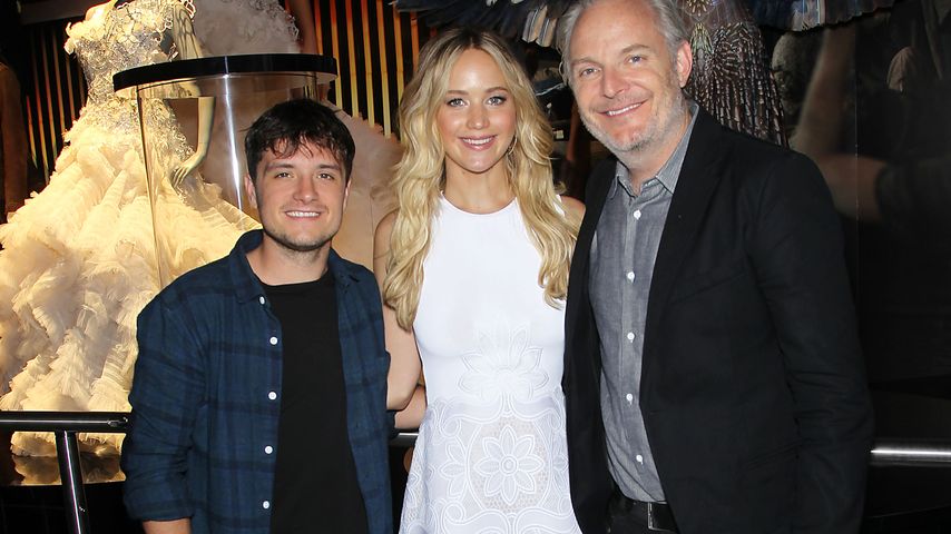 Jennifer Lawrence, Josh Hutcherson und Francis Lawrence
