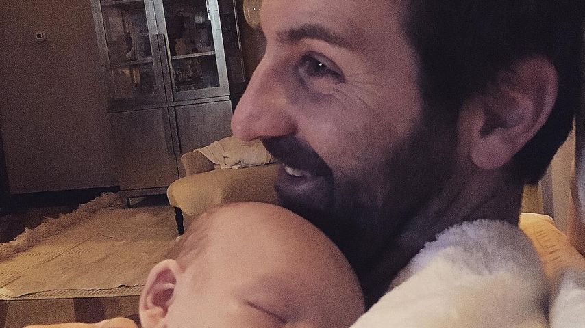 Josh Kelley mit seinem Sohn