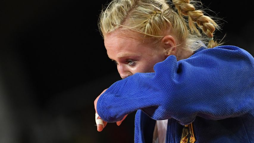 Judo-Kämpferin Luise Malzahn bei den Olympischen Spielen in Rio de Janeiro
