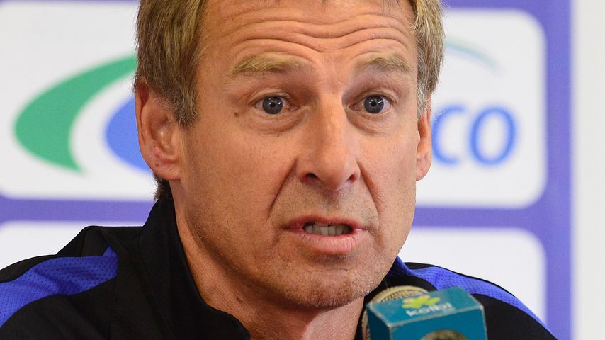 Jürgen Klinsmann bei einer Pressekonferenz