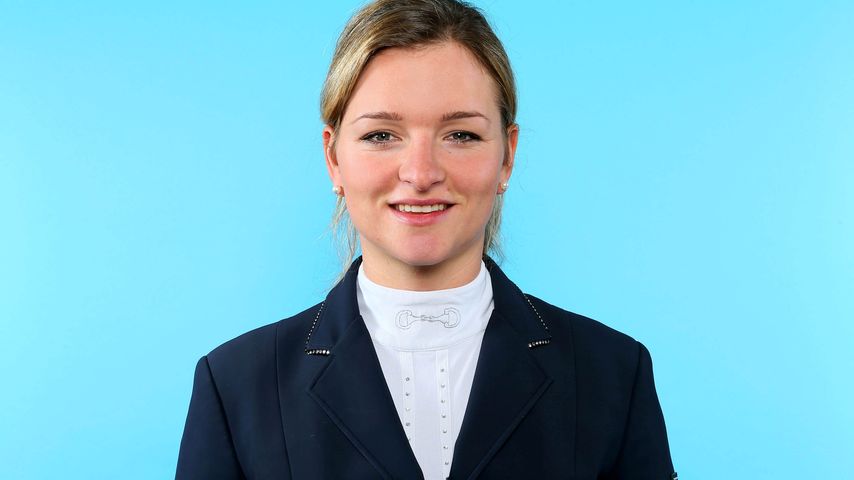 Reiterin Julia Krajewski im Fotostudio in Warendorf am 09.03.2016.