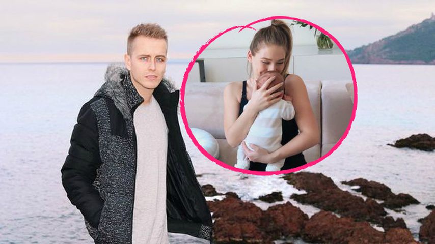 Flucht vor Baby & Bibi? Julian entspannt in der Garage | Promiflash.de