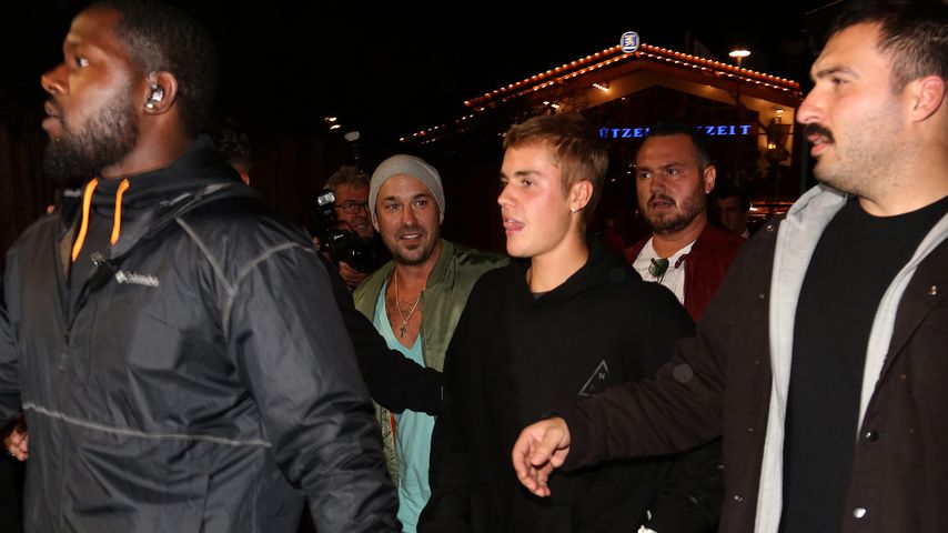 Justin Bieber auf dem Oktoberfest in München