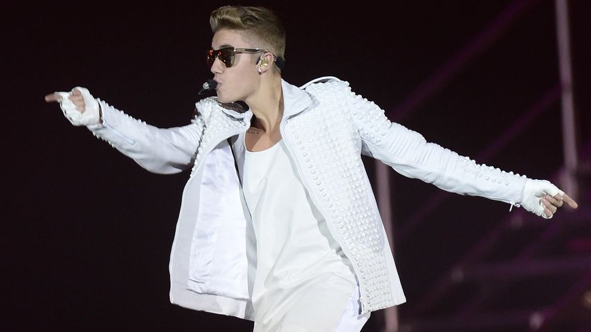 Justin Bieber bei einem Konzert in Brisbane, 2013