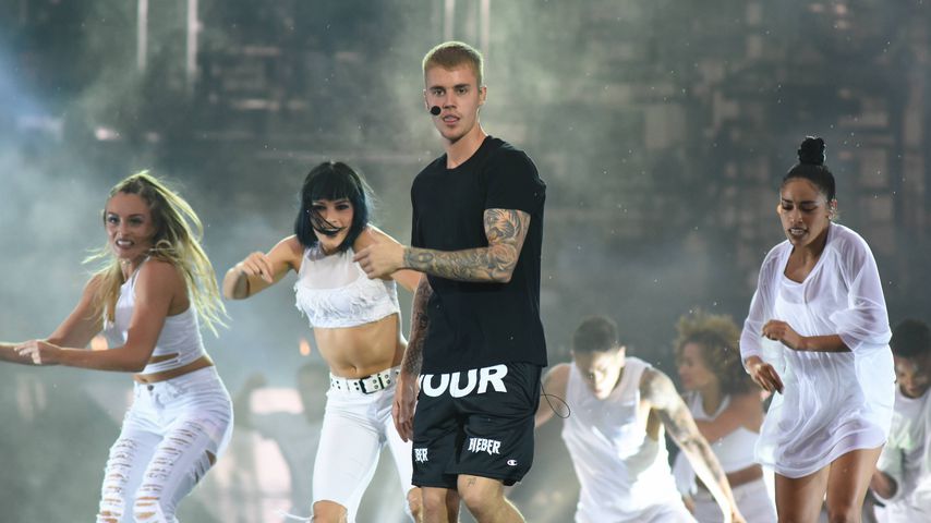 Justin Bieber bei seinem Auftritt in der RDS-Arena im Juni 2017 in Dublin