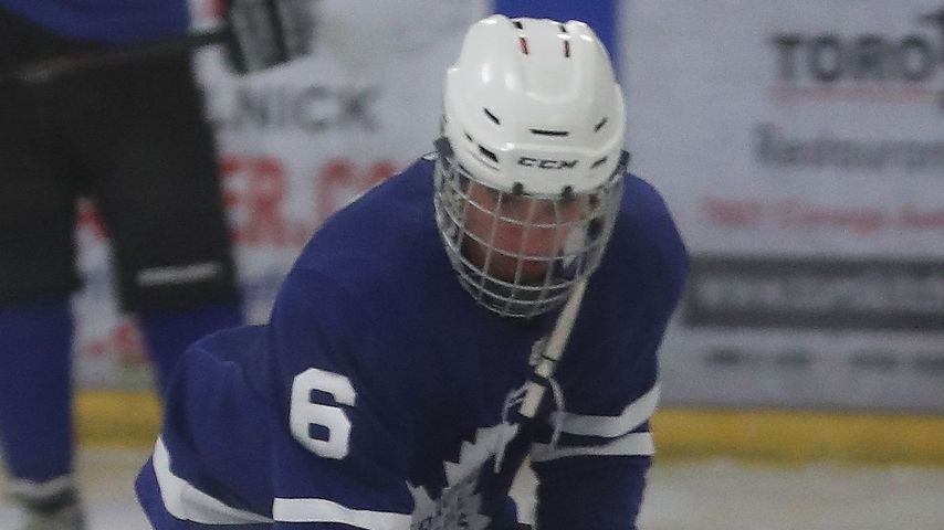 Justin Bieber beim Eishockey