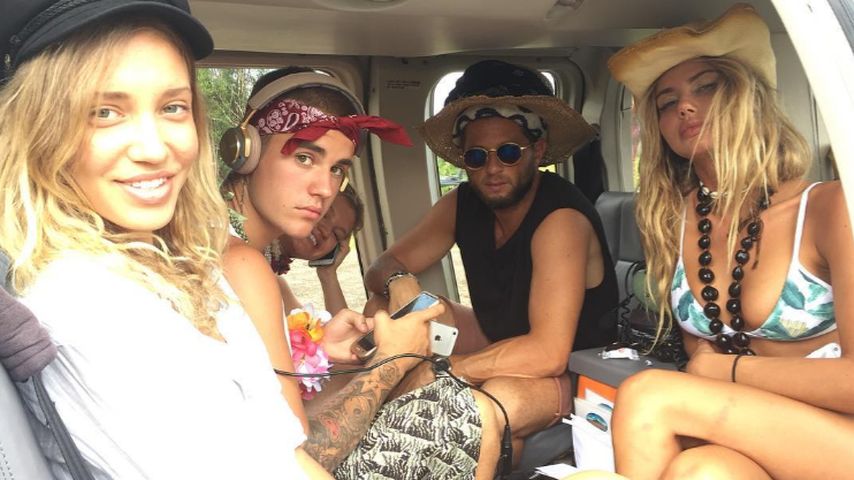 Justin Bieber auf Hawaii