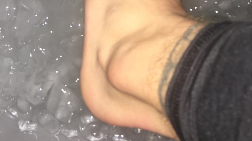 Justin Biebers verstauchter Knöchel