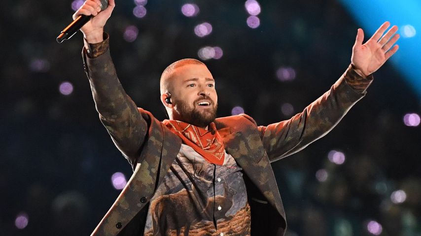 Justin Timberlake beim Super Bowl 2018
