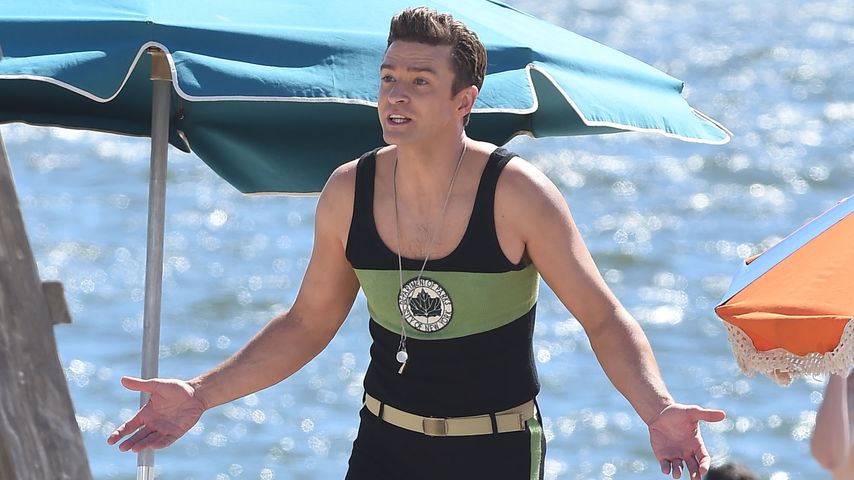 Justin Timberlake an einem Strand in NYC
