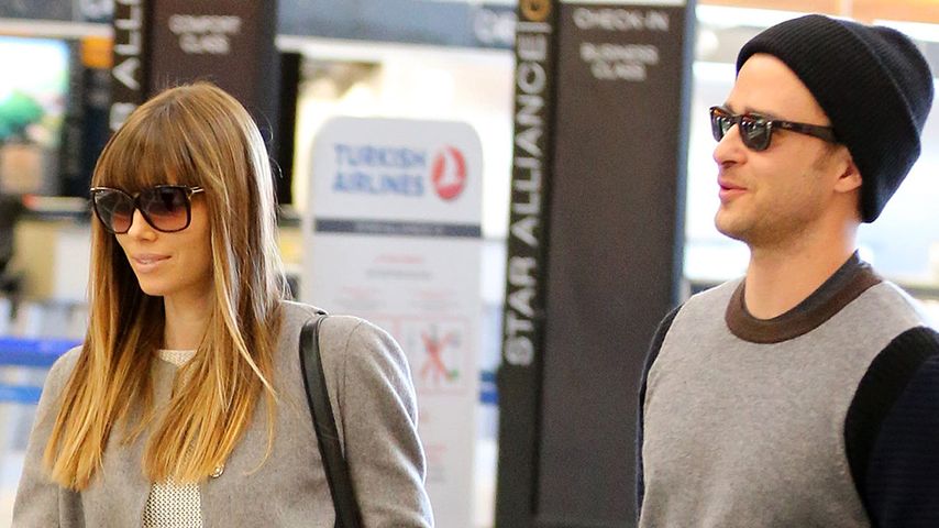 Justin Timberlake und Jessica Biel