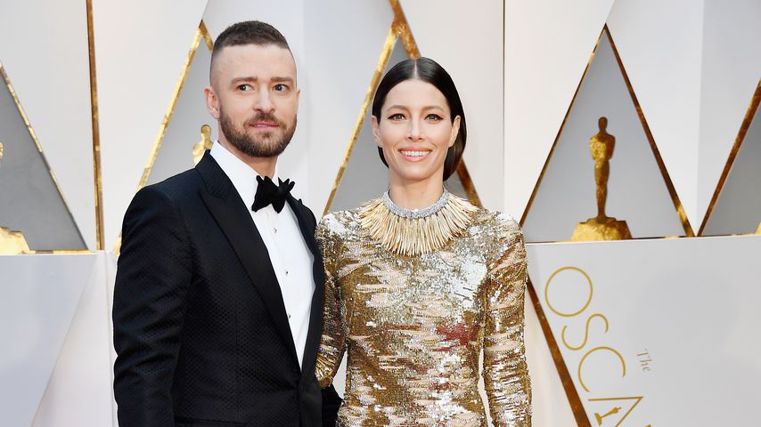 Justin Timberlake und Jessica Biel bei den Oscars 2017