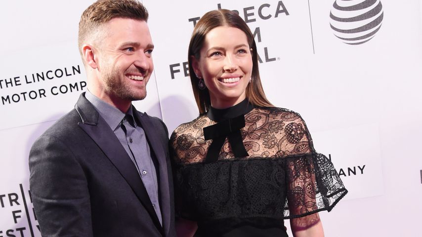 Justin Timberlake und Jessica Biel bei der The Devil and the Deep Blue Sea Premiere