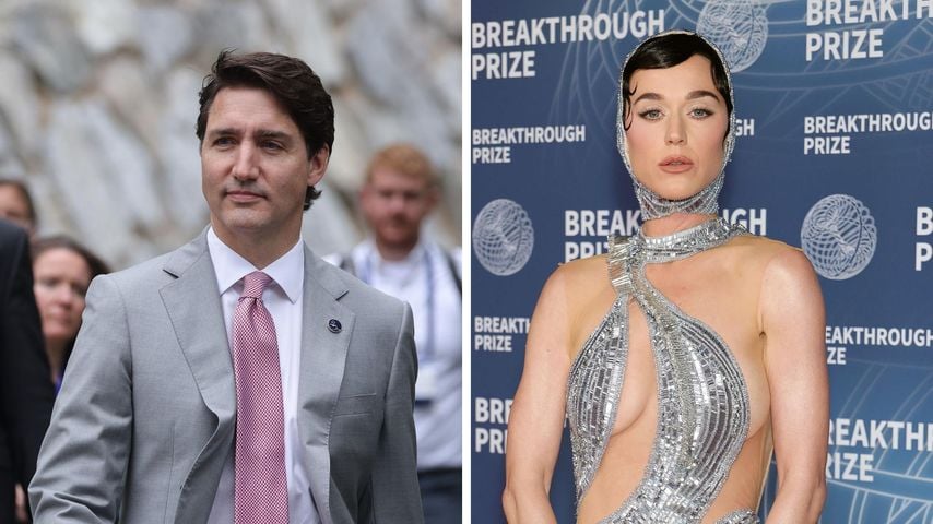 Vor Abendessen: Justin und Katy Perry genossen Spaziergang