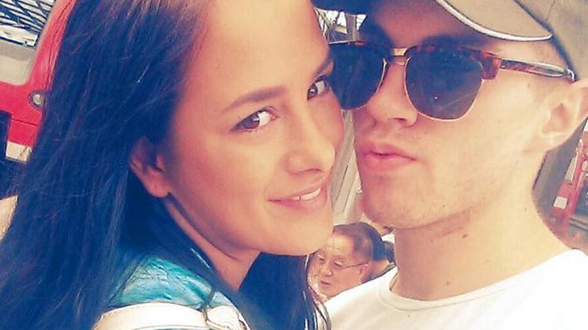 TV-Star Joe Heindle mit seiner Freundin Justine Dippl